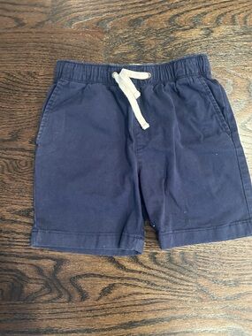 Crewcuts Navy Cotton Drawstring Shorts